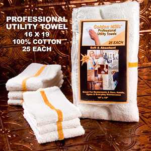 Professional Utility Towels 16x19 25 each